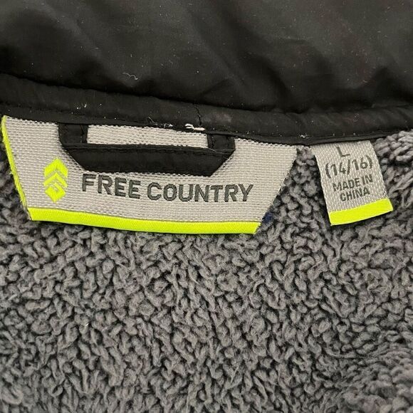 Free Country Vest   Boys Sz L (14-16)   EUC - Picture 3 of 4